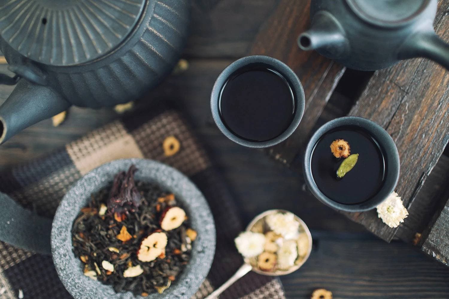 DEMING TEA selected loose-leaf tea presentation